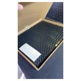 Petfolio 12 Pack Upgraded Black Cat Repellent Mat - 16\" x 13\" Scat Mat for Cats Has Uneven Spikes is an Effective Scat Mat for Dogs, Cats Repellent Outdoor & Indoor to Deter Cats, Dogs & Small Anima