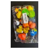LINICE 30 Pcs Rubber Ducks, Random Assortment Ducks Bulk, Mini Rubber Duckies for Toddler Baby Bath Toys, Kids Bath Pool Toys Birthday Gifts Party Favors