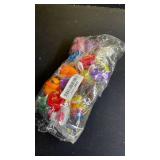 JOYIN 15 Pcs Rubber Ducks, Random Assortment Ducks Bulk with Mesh Carry Bag, Mini Rubber Duckies for Baby Bath Toys, Kids Toddler Summer Pool Toys Birthday Gifts Party Favors