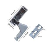 12Pcs Universal Cabinet Cupboard Hinge LED Light Sensor Light for Modern Kitchen Home Lamp-Warm White with Battery