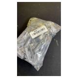 12Pcs Universal Cabinet Cupboard Hinge LED Light Sensor Light for Modern Kitchen Home Lamp-Warm White with Battery