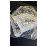 Yaktrax Run Traction Cleats for Snow and Ice, Gray/Red, Small (8161)