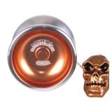 Duncan Toys Metal Drifter Yo-Yo, String Trick Yo-Yo with Counterweight, Ball Bearing Axle and Aluminum Body, Orange