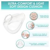 AirFit F20 Replacement Cushion Small - 3 Packs Mask Cushions Compatible with Original F20 Frame - Ultra-Soft Seal & Snug Fit Accessories for Full Face Masks(S)