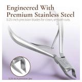 Professional Cuticle Cutter Trimmer Manicure Tools with Double Springâ Perfect Nail Care Tool for Manicure & Pedicure Beauty at Home/Spa/Saloon