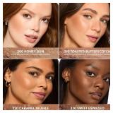 COVERGIRL TruBlend Skin Enhancer Baked Luminous Bronzer, with Hyaluronic Acid & White Rose Extract, Blends Seamlessly - 320 Caramel (Medium Bronze with Copper Swirls)