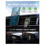 HVMLAK Air88 Bluetooth 5.4 Aux Adapter, 180Â° Swivel 3.5mm Jack for Car Home Stereo, Handsfree Calls, 12 Hours Battery, HiFi Sound, Metal Case