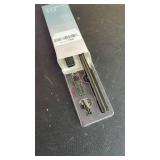 Funstant Upgraded Eyebrow Trimmer for Men, Precision Detailer Battery-Operated Eyebrow Razor and Shaper, Electric Facial Hair Trimmer with Comb, Dual-Blade Grooming Tool, No Pulling Sensation