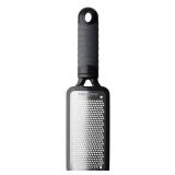 Microplane Home Series Fine Cheese Grater - Surgical Stainless Steel for Fine Grating (Black)