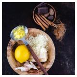 Microplane Home Series Fine Cheese Grater - Surgical Stainless Steel for Fine Grating (Black)