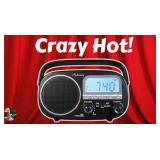 Audiocrazy Digital AM/FM Clock Radio AC-DP2409