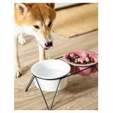 Cat bowl and water food bowls stand