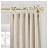 Tie top curtains