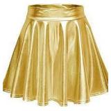 Gold Metallic Dance Skirt