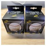 Ultra Pro Square Baseball Display Case with UV Protection - 2 Pack