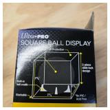 Ultra Pro Square Baseball Display Case with UV Protection - 2 Pack