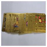 Pokemon 50pk Gold Fan Cards