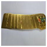 Pokemon Gold Metal Card Collection Bundle - 110 Cards