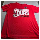 Kansas City Chiefs Super Bowl LVII Champions T-Shirt Large