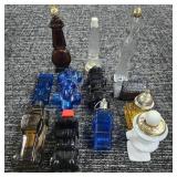 Lot of 12 various After Shave, Cologne Bottles.