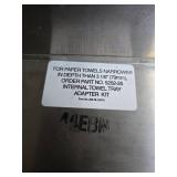 Pair of Stainless Steel Industrial Wall Mount Towel Dispensers