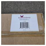 Modern White Desk Bookshelf Combo