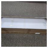 Modern White Desk Bookshelf Combo