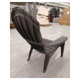 Adams Manufacturing 259508 Black Adirondack Chair