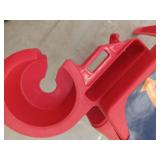 Big Easy Adirondak Patio Chair With Cup Holder, Cherry Red