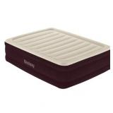 Bestway Maroon 20" Queen Air Mattress with Built-in Pump