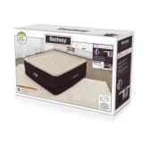 Bestway Maroon 20" Queen Air Mattress with Built-in Pump