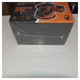 BLACK+DECKER 20V MAX Orbital Sander, Cordless, 12,000 OPM, 2 Sandpaper Sheets, Battery and Charger Included (BDCRO20C)