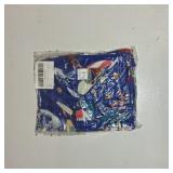 uideazone Men Ugly Christmas Hawaiian Shirt Santa Claus Party Aloha Beach Shirt Navy Blue 3XL