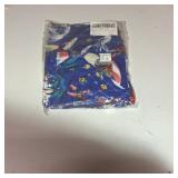 uideazone Men Ugly Christmas Hawaiian Shirt Santa Claus Party Aloha Beach Shirt Navy Blue 3XL