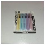 Zebra Pen Z-Grip Pastels Retractable Ballpoint Pens