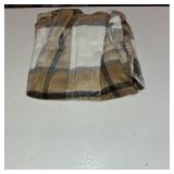 SHEWIN Womens Long Sleeve Plaid Shirts Flannel Lapel Button Down Shacket Jacket Coats 2XL