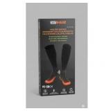 32  HEAT Rechargeable Heated Socks   XL   Black
