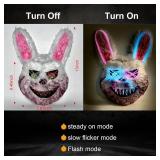 AndTree Halloween Scary Face Mask, Costumes for Cosplay, Scary Costume Party Accessories