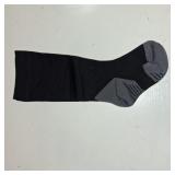 Pembrook Plus Size Compression Socks Wide Calf - Up to 6XL | Black Wide Calf Compression Socks Women Plus Size