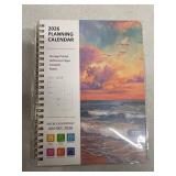 LOT OF SEVEN! 2026 Planner, Weekly and Monthly Calendar Planning Book, Jan 2026 - Dec 2026, Academic Agenda Planner for School Supplies and Office Desk Accessories - A5 (6.3" x 8.5")