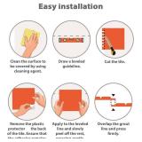 WALPLUS Upgraded Backsplash Tile Peel and Stick for Kitchen Wall Stick On Backsplash Tile for Bathroom Adhesive Glossy Heat Resistant Sticky Backsplash for Kitchen 11.8" x 11.8" Black 12 Sheets