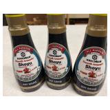 3 Bottles! Kikkoman Smooth Aromatic Soy Sauce, 6.8 Fl Oz