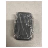 Large Travel Soap Case, Leakproof Shampoo Bar Holder, Silicone Travel Soap Container, Portable Soap Box with Drainage Pad for Hiking Traveling Shower (Translucent Gray)