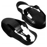 Hemoton Steel Toe Covers Safety Shoe Toe Covers with Protective Metal Caps Non-Slip Overshoes for Industrial Construction and Production Areas Universal Fit 9.05X4.72X2.36 Inch
