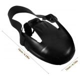 Hemoton Steel Toe Covers Safety Shoe Toe Covers with Protective Metal Caps Non-Slip Overshoes for Industrial Construction and Production Areas Universal Fit 9.05X4.72X2.36 Inch