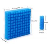 EIGHT BOXES OF - 100-Pack of Premium Nasal Aspirator Hygiene Filters, Replacement for Baby Nasal Aspirator Filters, BPA, Phthalate & Latex-Free