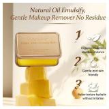 Gentle Travel Size Makeup Melting Cleansing Balm(3.04Oz)-Natural Oil Makeup Remover Hydrating Facial Cleanser for Face Sensitive & All Skin Types