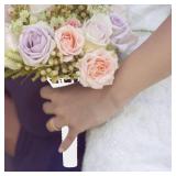 Bridal Bouquet Holder Foam Floral Dome Shape Lightweight Durable Flower Arrangement Craft Supplies 8.46X5.90X5.90 Inch Wedding Decor
