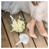 Bridal Bouquet Holder Foam Floral Dome Shape Lightweight Durable Flower Arrangement Craft Supplies 8.46X5.90X5.90 Inch Wedding Decor