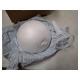 Bridal Bouquet Holder Foam Floral Dome Shape Lightweight Durable Flower Arrangement Craft Supplies 8.46X5.90X5.90 Inch Wedding Decor